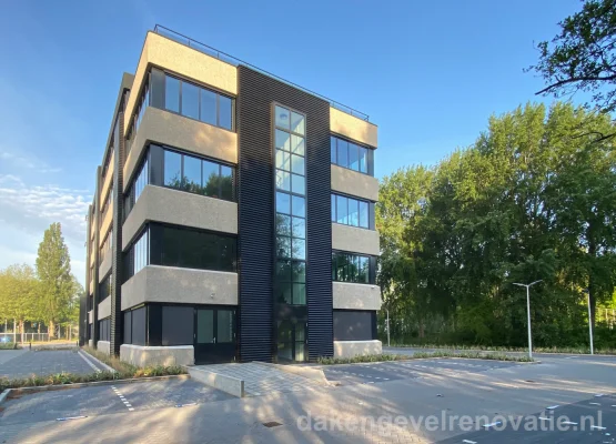 Gouda renovatie gevelbeplating