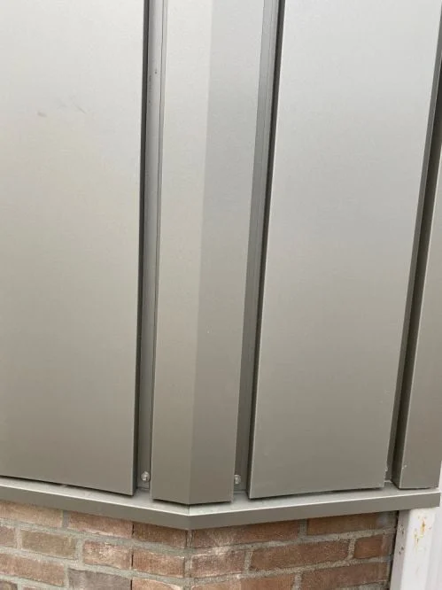 Nieuwe damwand