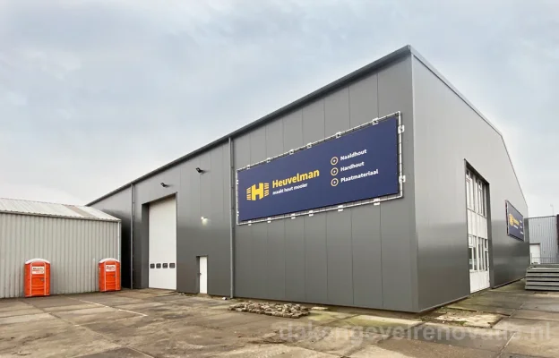 Nieuwe gevelbeplating Gouderak damwand