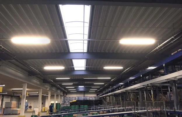 Realisatie dicht dak lichtstraat